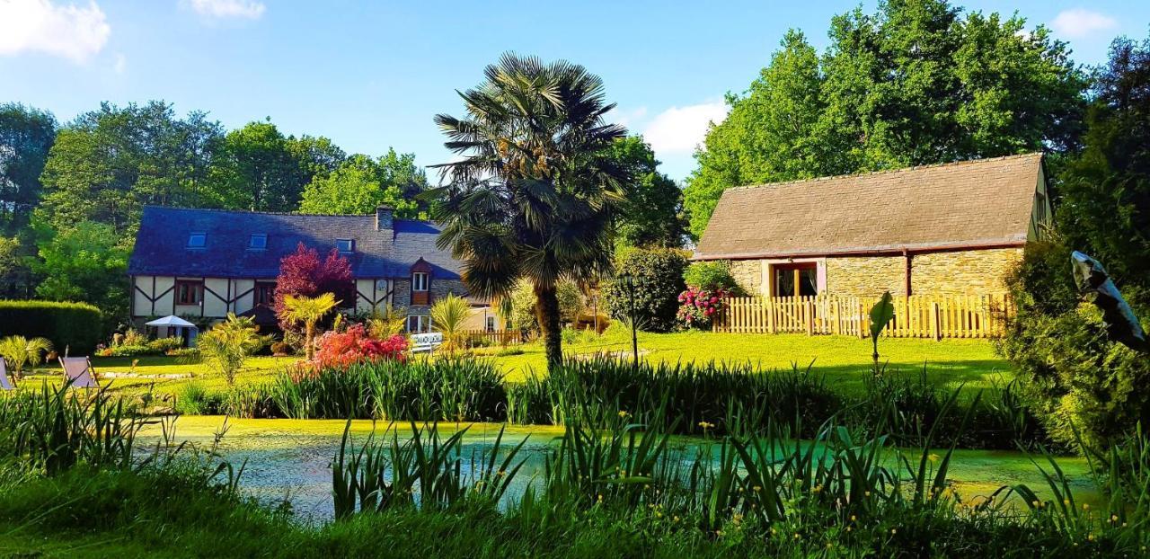 Le Vieux Moulin Gites - Detached Cottage With Garden Views And Pool Guegon Luaran gambar